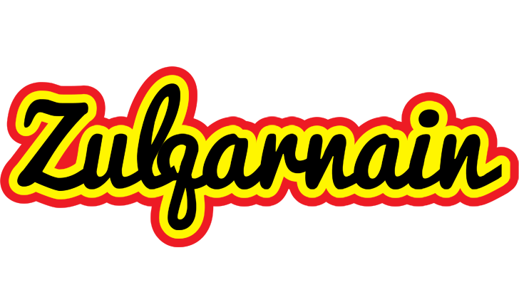 Zulqarnain flaming logo