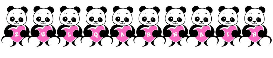 Zulqarnain love-panda logo