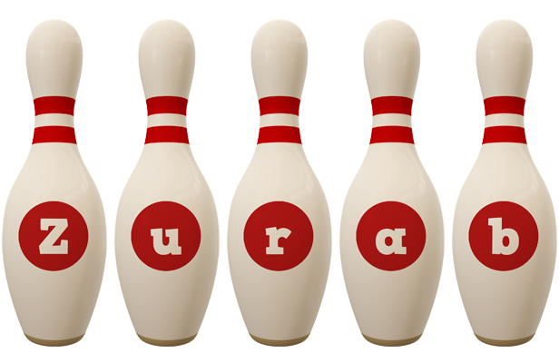 Zurab bowling-pin logo