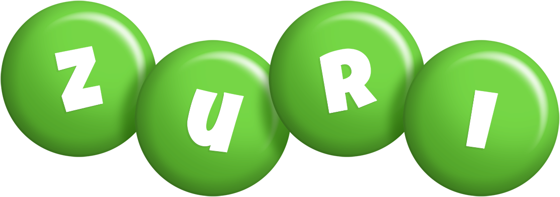 Zuri candy-green logo