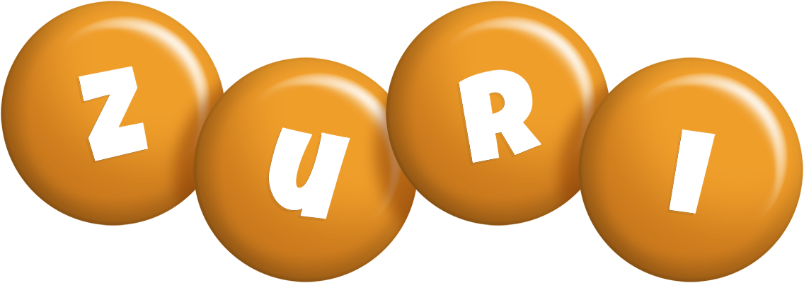 Zuri candy-orange logo