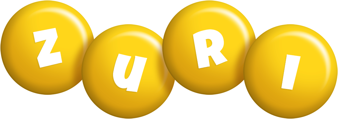 Zuri candy-yellow logo