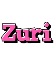 Zuri girlish logo