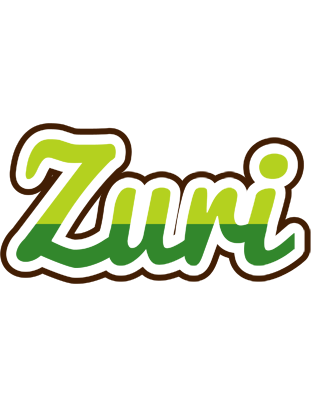 Zuri golfing logo