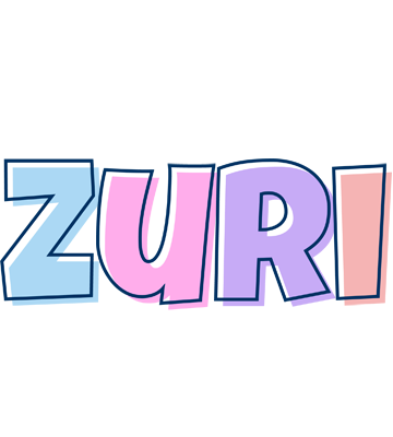 Zuri pastel logo