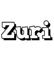 Zuri snowing logo