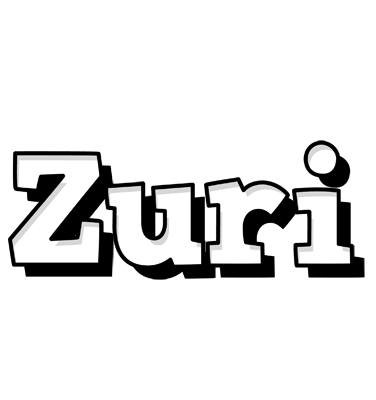 Zuri snowing logo