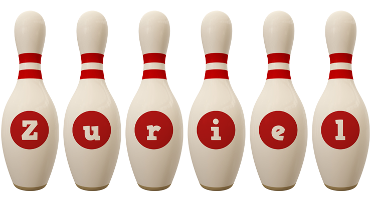 Zuriel bowling-pin logo