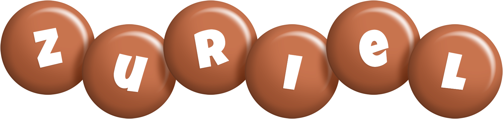 Zuriel candy-brown logo