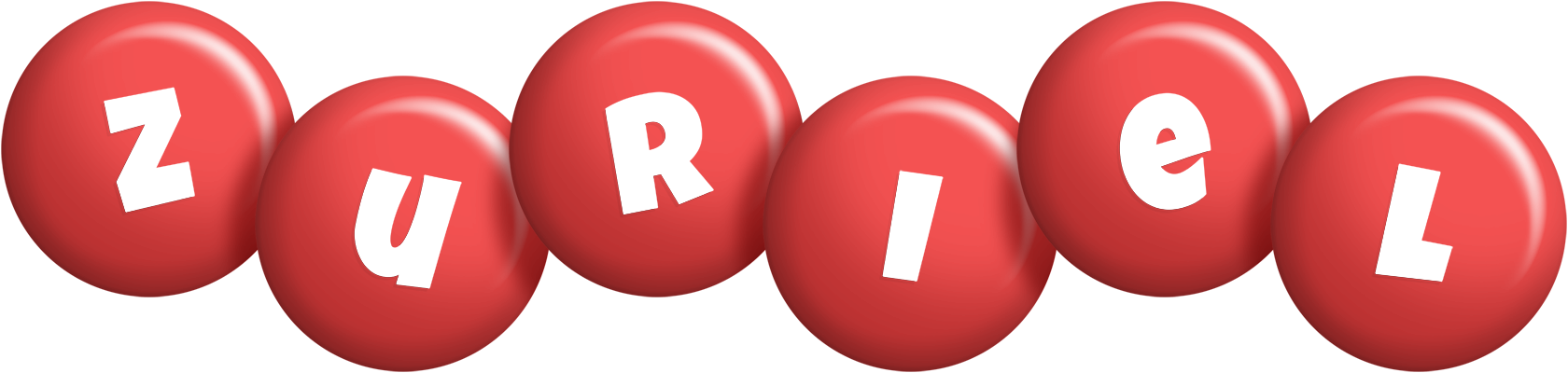 Zuriel candy-red logo