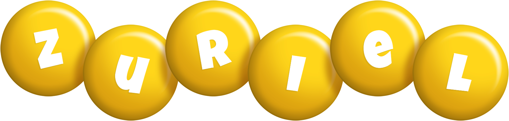 Zuriel candy-yellow logo