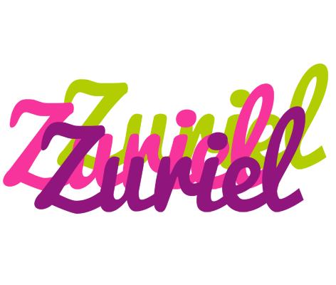 Zuriel flowers logo