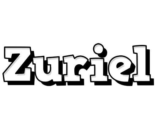 Zuriel snowing logo