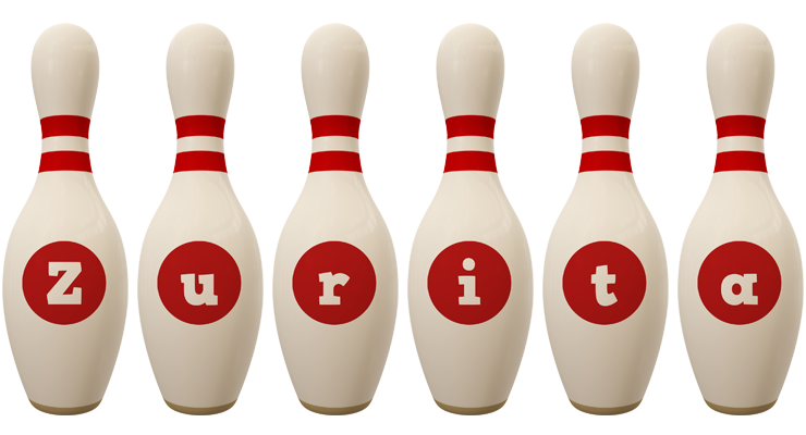 Zurita bowling-pin logo