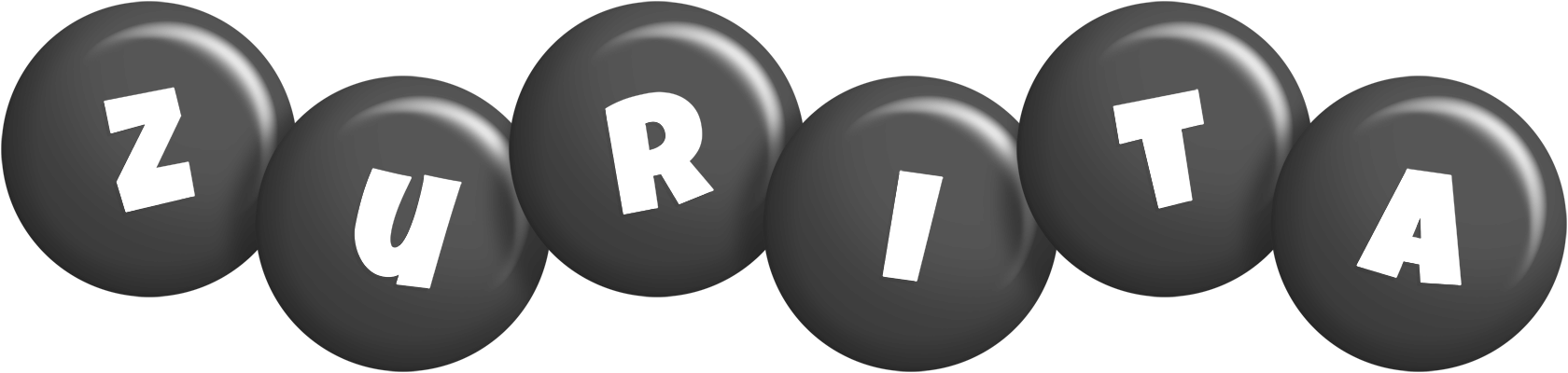 Zurita candy-black logo