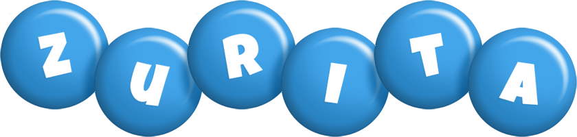 Zurita candy-blue logo