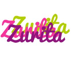 Zurita flowers logo