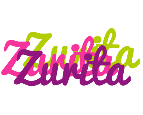 Zurita flowers logo