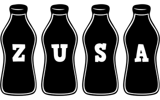 Zusa bottle logo