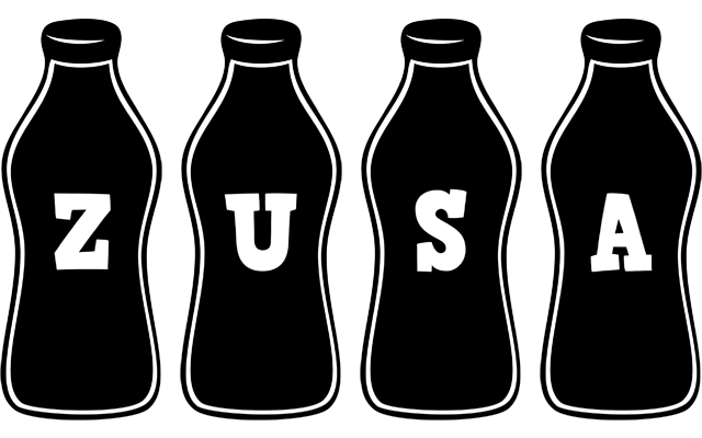 Zusa bottle logo
