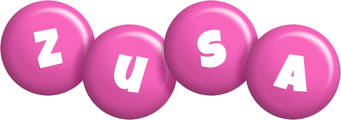 Zusa candy-pink logo