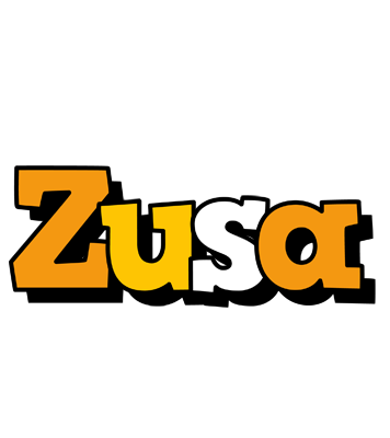 Zusa cartoon logo