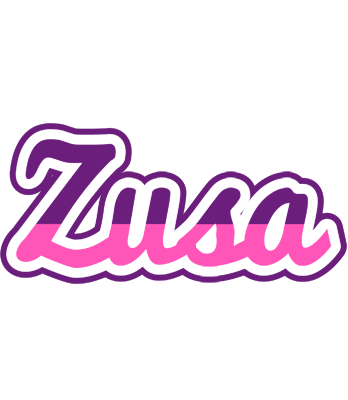 Zusa cheerful logo