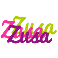 Zusa flowers logo
