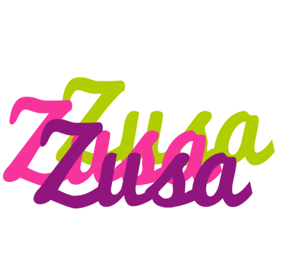 Zusa flowers logo