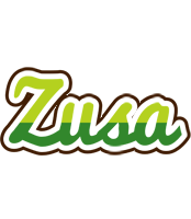 Zusa golfing logo