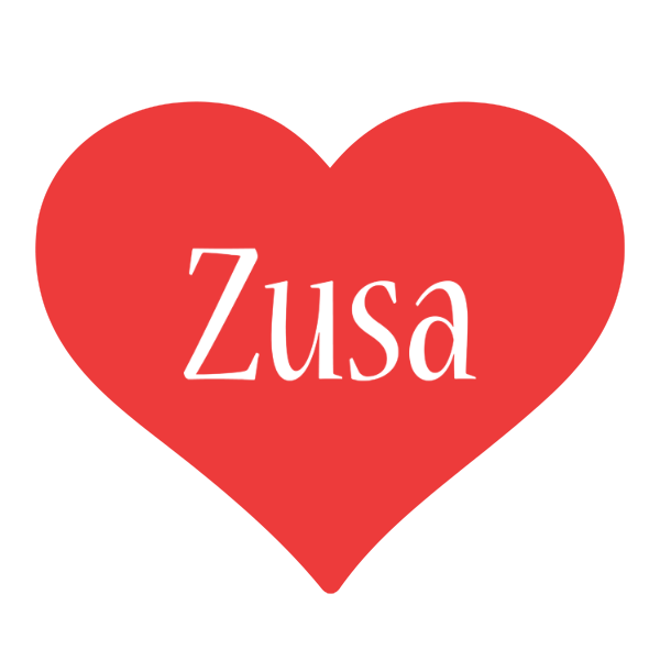 Zusa love logo