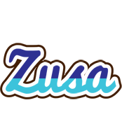 Zusa raining logo
