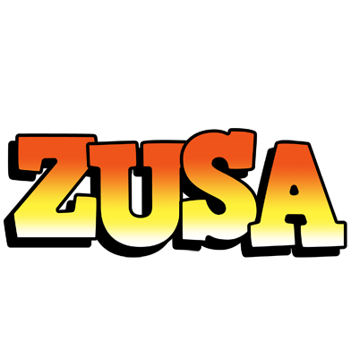 Zusa sunset logo