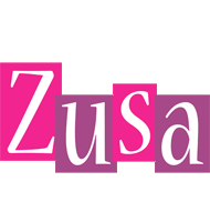 Zusa whine logo