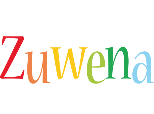 Zuwena birthday logo