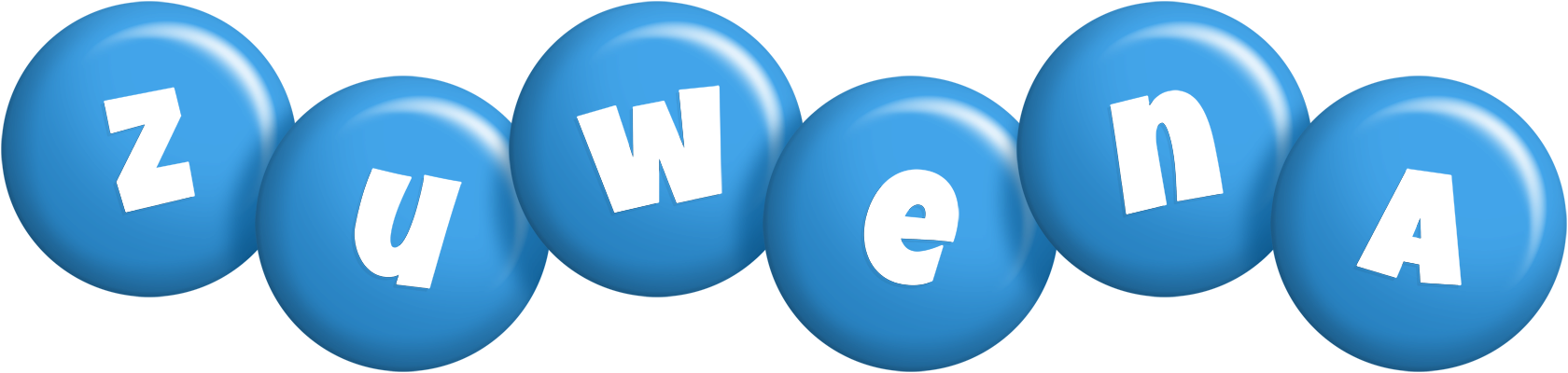 Zuwena candy-blue logo