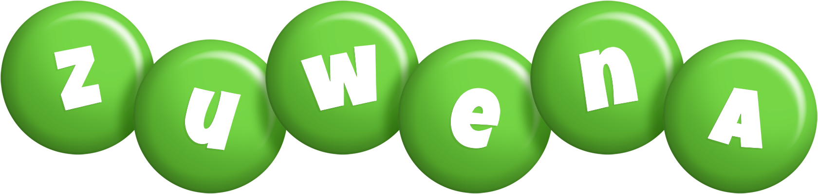 Zuwena candy-green logo