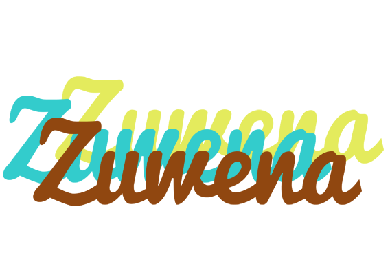 Zuwena cupcake logo