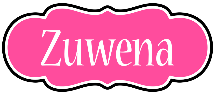 Zuwena invitation logo