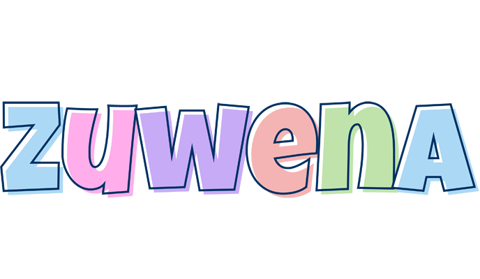 Zuwena pastel logo