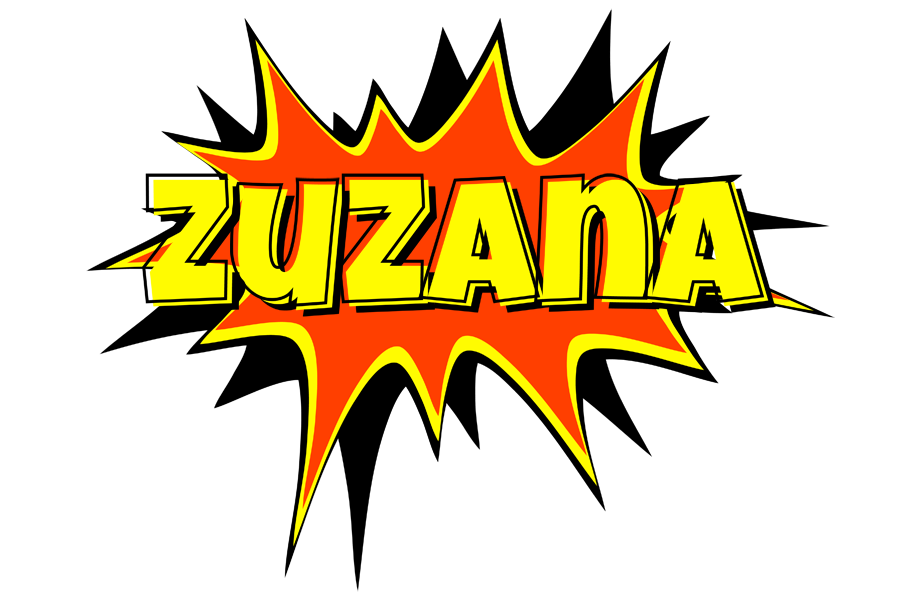 Zuzana bazinga logo