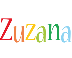 Zuzana birthday logo