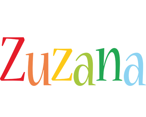 Zuzana birthday logo