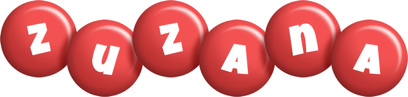 Zuzana candy-red logo