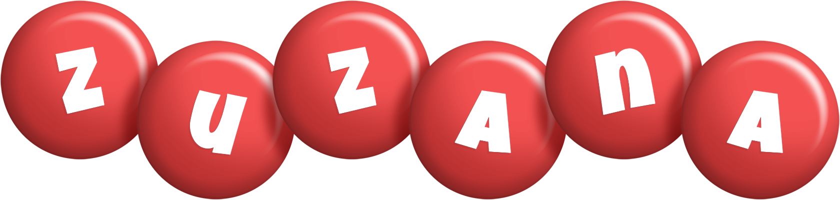 Zuzana candy-red logo