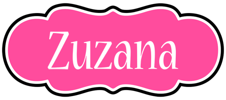 Zuzana invitation logo