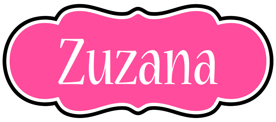 Zuzana invitation logo