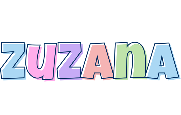 Zuzana pastel logo