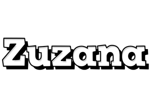 Zuzana snowing logo