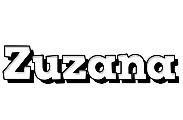 Zuzana snowing logo